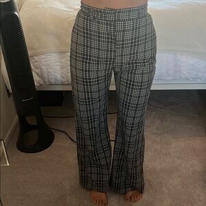 Free people plaid pants